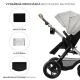 Kombinált babakocsi 3in1 Moov 2 XL Air Grey Kombinált babakocsi 3in1 Moov 2 XL Air Grey Kinderkraft KSMOOVXLGRY0000