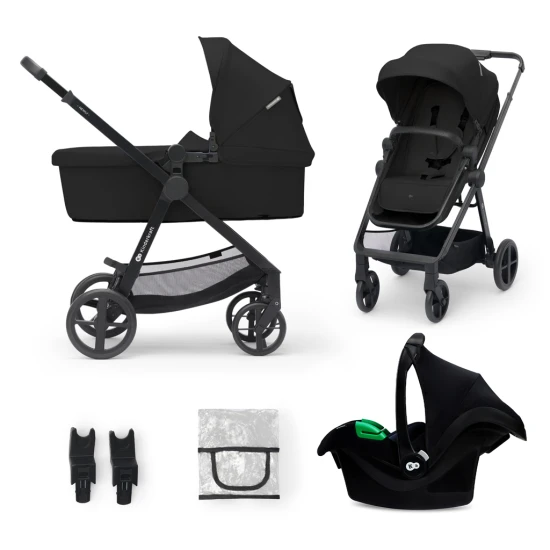 Kombinált babakocsi 3in1 Newly Classic black + Mink PRO Kombinált babakocsi 3in1 Newly Classic black + Mink PRO Kinderkraft KSNEWL00BLK300I
