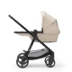 Kombinált babakocsi 3in1 Newly Sand beige + Mink PRO Kinderkraft KSNEWL00BEG300I
