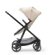 Kombinált babakocsi 3in1 Newly Sand beige + Mink PRO Kinderkraft KSNEWL00BEG300I