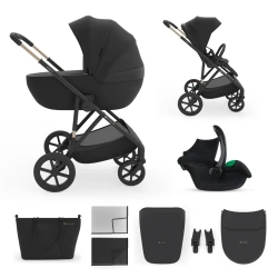 Kombinált babakocsi 3in1 Prime 3 Venezian Black
