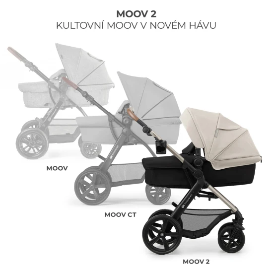 Kombinált babakocsi Moov 2 3in1 Moonlight Grey penové kolesá Kombinált babakocsi Moov 2 3in1 Moonlight Grey penové kolesá Kinderkraft KSMOOV02GRYEV00