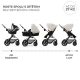 Kombinált babakocsi Moov 2 3in1 Moonlight Grey penové kolesá Kombinált babakocsi Moov 2 3in1 Moonlight Grey penové kolesá Kinderkraft KSMOOV02GRYEV00