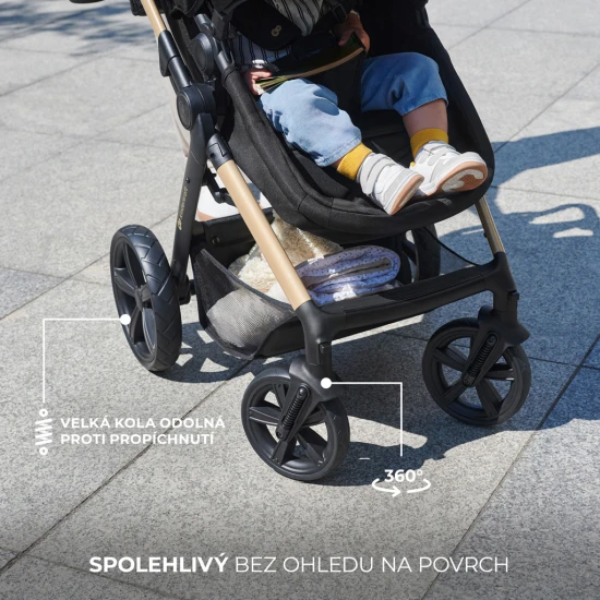 Kombinált babakocsi Moov 2 3in1 Moonlight Grey penové kolesá Kombinált babakocsi Moov 2 3in1 Moonlight Grey penové kolesá Kinderkraft KSMOOV02GRYEV00