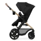 Kombinált babakocsi Moov 2 3in1 Pure Black penové kolesá Kinderkraft KSMOOV02BLKEV00