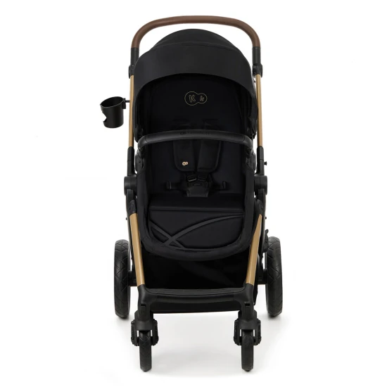 Kombinált babakocsi Moov 2 3in1 Pure Black penové kolesá Kinderkraft KSMOOV02BLKEV00