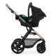 Kombinált babakocsi Moov 2 3in1 Pure Black penové kolesá Kinderkraft KSMOOV02BLKEV00
