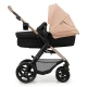Kombinált babakocsi Moov 2 3in1 Sand Beige penové kolesá Kinderkraft KSMOOV02BEGEV00