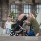 Kombinált babakocsi Moov 2 3in1 Sand Beige penové kolesá Kinderkraft KSMOOV02BEGEV00