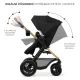 Kombinált babakocsi Moov 2 Air 3in1 Pure Black Kombinált babakocsi Moov 2 Air 3in1 Pure Black Kinderkraft KSMOOV02BLK0000
