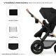 Kombinált babakocsi Moov 2 Air 3in1 Pure Black Kombinált babakocsi Moov 2 Air 3in1 Pure Black Kinderkraft KSMOOV02BLK0000
