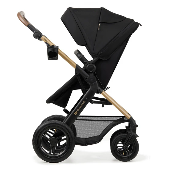Kombinált babakocsi Moov 2 Air 3in1 Pure Black Kombinált babakocsi Moov 2 Air 3in1 Pure Black Kinderkraft KSMOOV02BLK0000