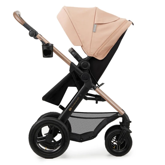 Kombinált babakocsi Moov 2 Air 3in1 Sand Beige Kinderkraft KSMOOV02BEG0000