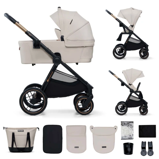 Kombinált babakocsi Nea 2 2in1 Beige Kinderkraft KSNEA002BEG2000