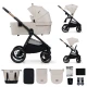 Kombinált babakocsi Nea 2 2in1 Beige Kinderkraft KSNEA002BEG2000