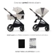 Kombinált babakocsi Nea 2 2in1 Beige Kinderkraft KSNEA002BEG2000