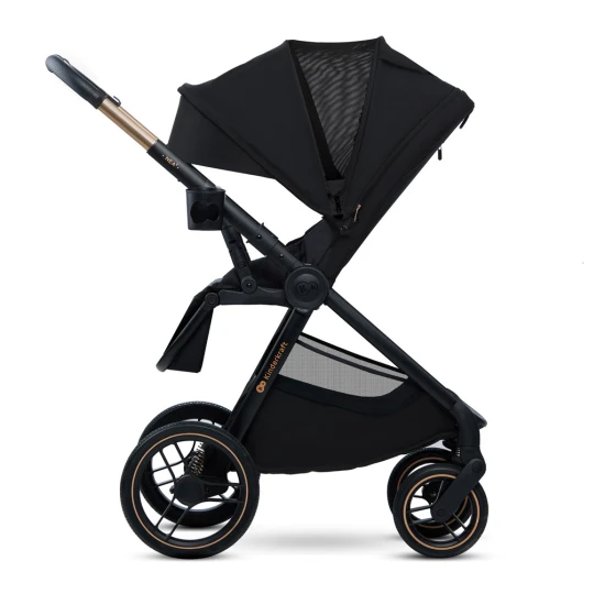 Kombinált babakocsi Nea 2 2in1 Midnigth Black Kinderkraft KSNEA002BLK2000