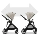 Kombinált babakocsi Vesto 2 3in1 Beige Kombinált babakocsi Vesto 2 3in1 Beige Kinderkraft KSVEST02BEG3000