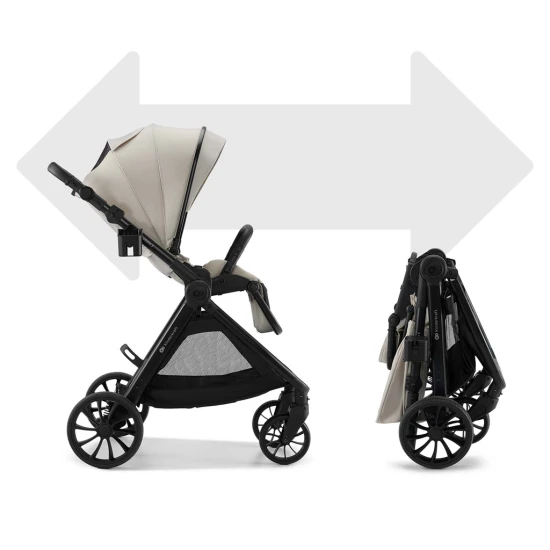 Kombinált babakocsi Vesto 2 3in1 Beige Kombinált babakocsi Vesto 2 3in1 Beige Kinderkraft KSVEST02BEG3000