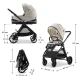 Kombinált babakocsi Vesto 2 3in1 Beige Kombinált babakocsi Vesto 2 3in1 Beige Kinderkraft KSVEST02BEG3000