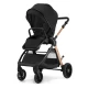 Kombinált babakocsi Vesto 2 3in1 Black Kinderkraft KSVEST02BLK3000