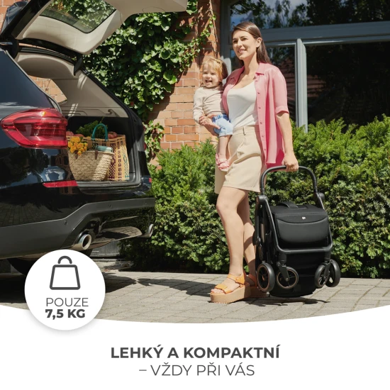 Sport babakocsi Apino Raven black Sport babakocsi Apino Raven black Kinderkraft KSAPIN00BLK0000