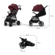 Sport babakocsi Grande 2 Dark Ruby Sport babakocsi Grande 2 Dark Ruby Kinderkraft KSGRAN02BRG0000