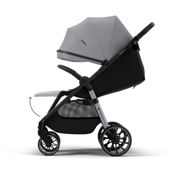 Sport babakocsi Grande 2 Moonlight Grey Kinderkraft KSGRAN02GRY0000