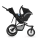 Sport babakocsi Helsi 2 Black Kinderkraft KSHELS02BLK0000