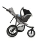 Sport babakocsi Helsi 2 Grey Kinderkraft KSHELS02GRY0000