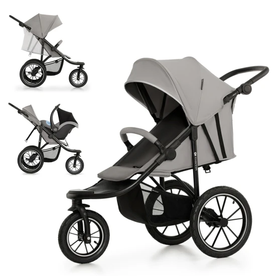 Sport babakocsi Helsi 2 Grey Kinderkraft KSHELS02GRY0000