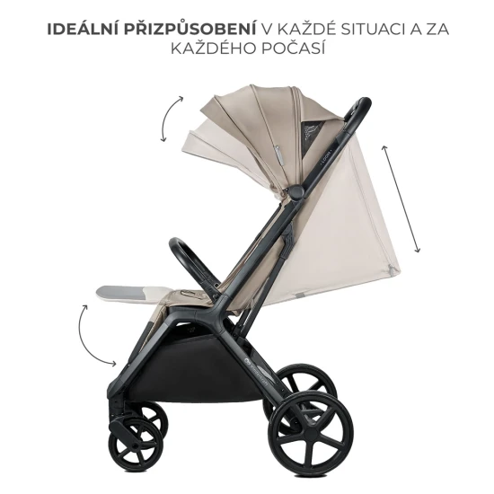 Sport babakocsi Loom Beige Sport babakocsi Loom Beige Kinderkraft KSLOOM00BEG0000
