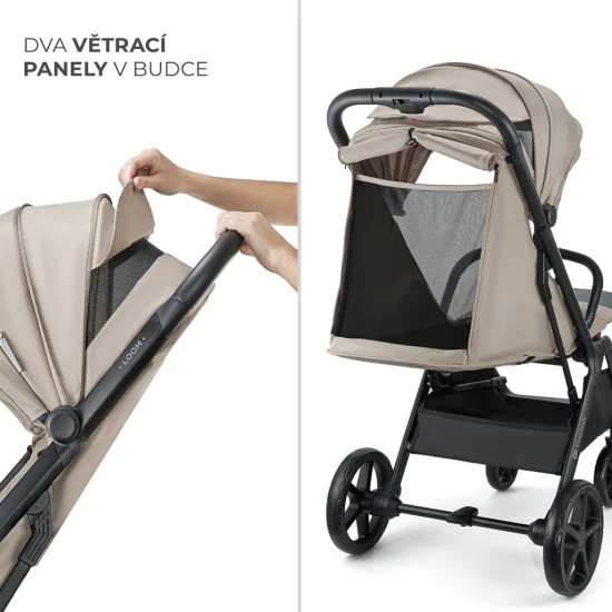 Sport babakocsi Loom Beige Sport babakocsi Loom Beige Kinderkraft KSLOOM00BEG0000
