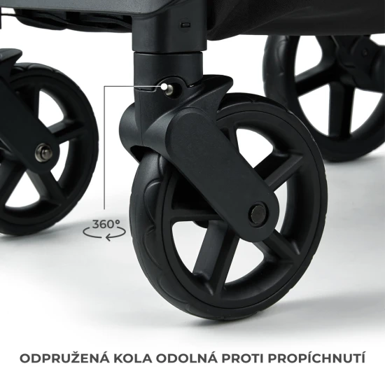 Sport babakocsi Loom Black Sport babakocsi Loom Black Kinderkraft KSLOOM00BLK0000