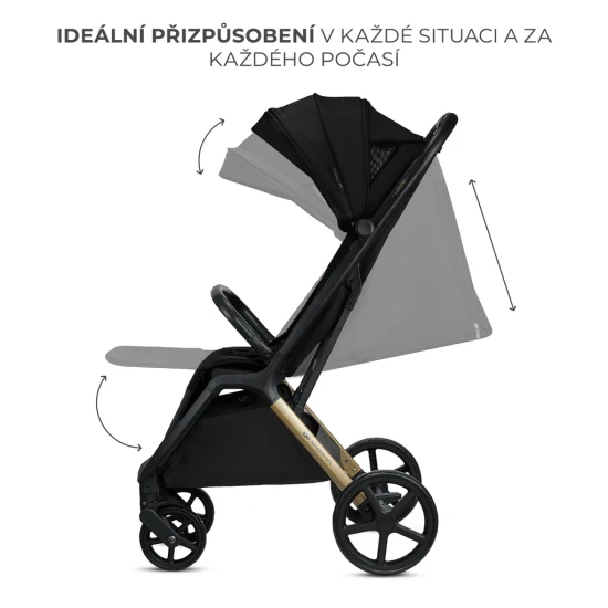 Sport babakocsi Loom Black Sport babakocsi Loom Black Kinderkraft KSLOOM00BLK0000