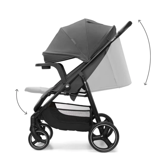 Sport babakocsi Trig 3 Tray Granite Grey Sport babakocsi Trig 3 Tray Granite Grey Kinderkraft KSTRIG03GRY000T