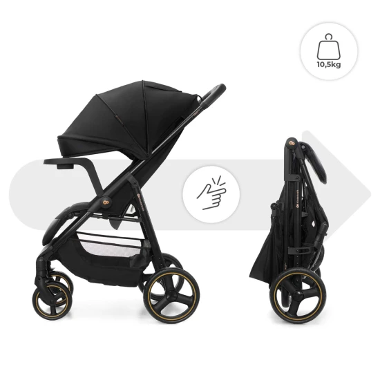 Sport babakocsi Trig 3 Tray Onyx Black Sport babakocsi Trig 3 Tray Onyx Black Kinderkraft KSTRIG03BLK000T
