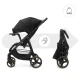 Sport babakocsi Trig 3 Tray Onyx Black Sport babakocsi Trig 3 Tray Onyx Black Kinderkraft KSTRIG03BLK000T