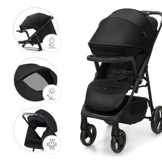 Sport babakocsi Trig 3 Tray Onyx Black Sport babakocsi Trig 3 Tray Onyx Black Kinderkraft KSTRIG03BLK000T
