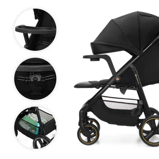 Sport babakocsi Trig 3 Tray Onyx Black Sport babakocsi Trig 3 Tray Onyx Black Kinderkraft KSTRIG03BLK000T