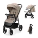 Sport babakocsi Trig 3 Tray Stone Beige Sport babakocsi Trig 3 Tray Stone Beige Kinderkraft KSTRIG03BEG000T