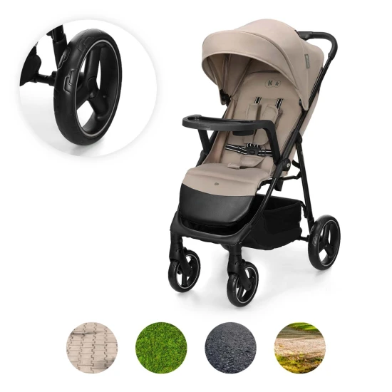 Sport babakocsi Trig 3 Tray Stone Beige Sport babakocsi Trig 3 Tray Stone Beige Kinderkraft KSTRIG03BEG000T