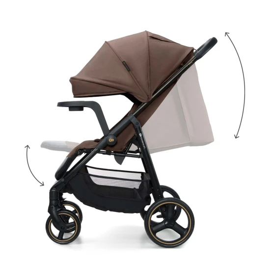 Sport babakocsi Trig 3 Tray Velvet Mocca Sport babakocsi Trig 3 Tray Velvet Mocca Kinderkraft KSTRIG03BRW000T