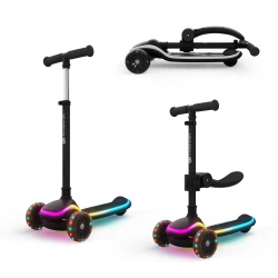 Roller és futóka 2in1 Raket Up Black