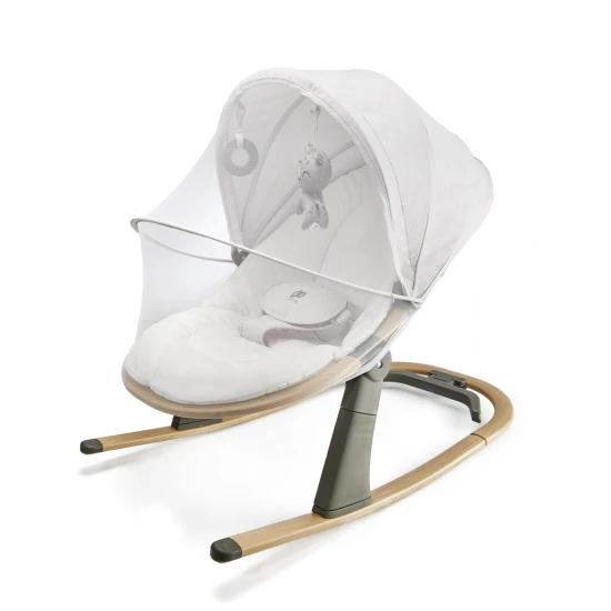 Pihenőágy Elsu Grey, 9 kg-ig Kinderkraft KBELSU00GRY0000