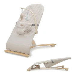 Ringó pihenőágy Mimi Beige wood, 9 kg-ig