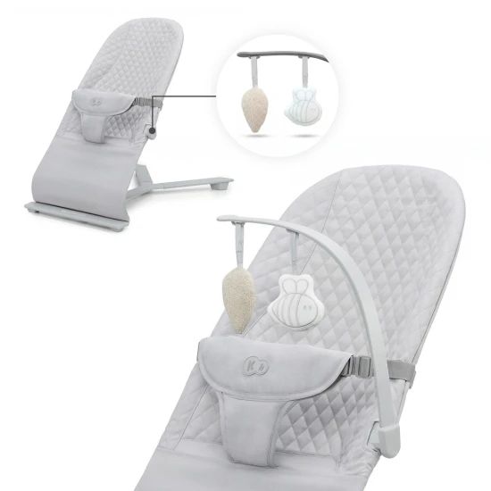 Ringó pihenőágy Mimi Light grey, 9 kg-ig Kinderkraft KBMIMI00LGR0000