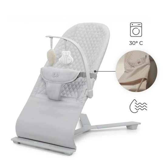 Ringó pihenőágy Mimi Light grey, 9 kg-ig Kinderkraft KBMIMI00LGR0000