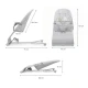 Ringó pihenőágy Mimi Light grey, 9 kg-ig Kinderkraft KBMIMI00LGR0000