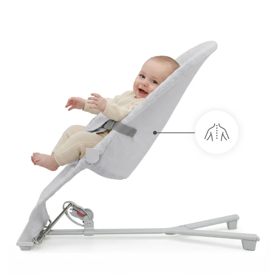Ringó pihenőágy Mimi Light grey, 9 kg-ig Kinderkraft KBMIMI00LGR0000